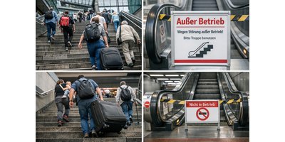 독일 기차역 에스컬레이터 고장 급증… 시민 불편 넘어 인프라 신뢰까지 흔들린다