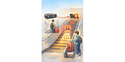 에스컬레이터 캐리어 사고, AI가 먼저 잡았다… 절반 넘게 행동 바꿨다